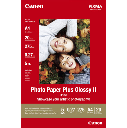 Fotopapper Canon PP-201 A4 20f