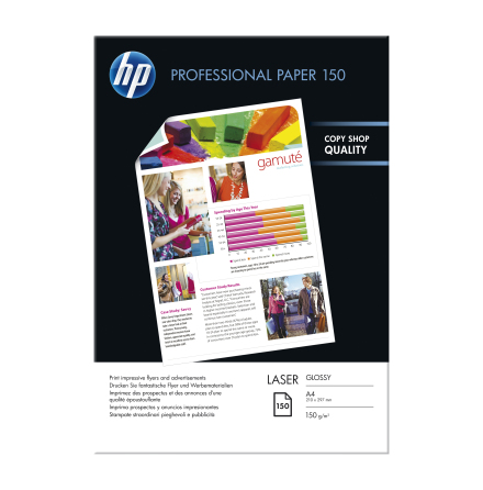Laserpapper HP A4 glossy150/fp