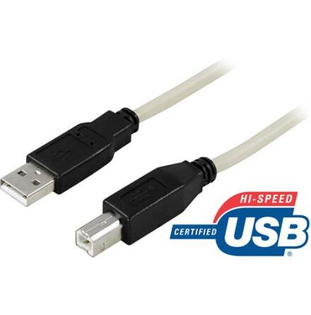 USB-2 kabel A-B 2,0m