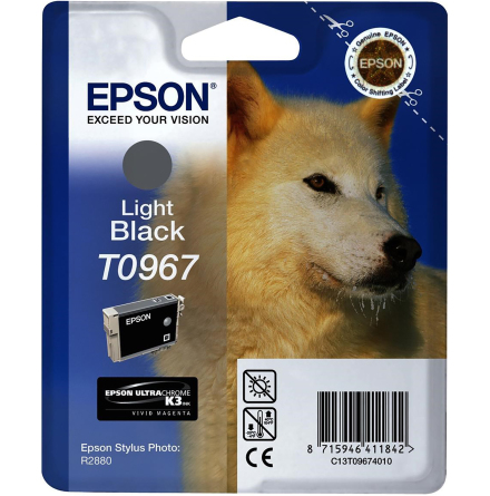 Bläck Epson T0967 ljus svart