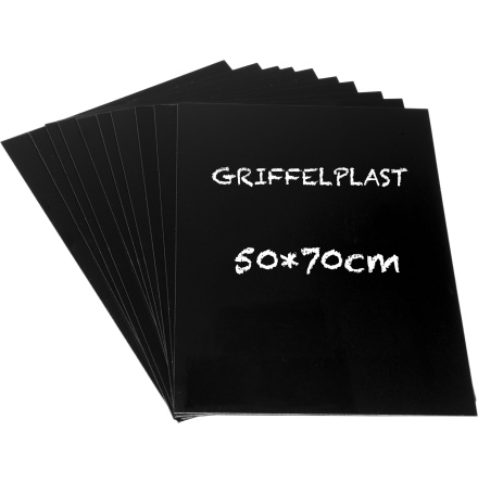 Griffelplast 50x70 10/fp