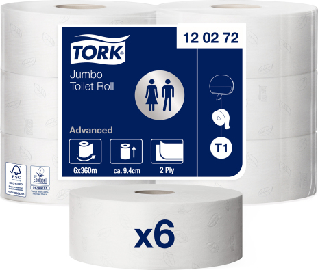 Toalettppr Tork Advanced T1 6/