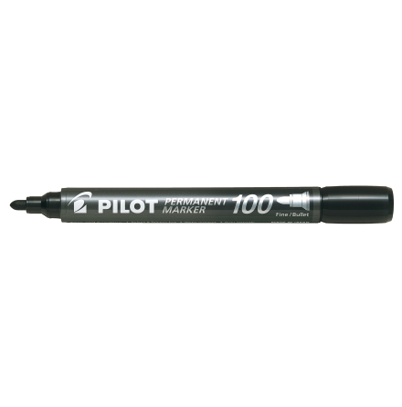 Märkpenna Pilot 100 svart