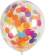 Ballonger konfetti 23cm 4/fp