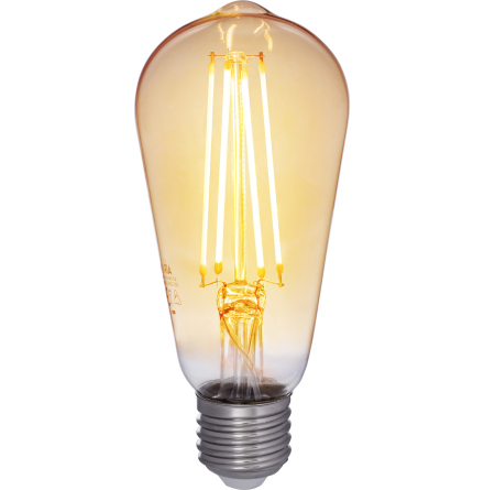 Fila LED Edison E27 4,5W Amb d