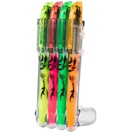 Penna Frixion neon 4/fp