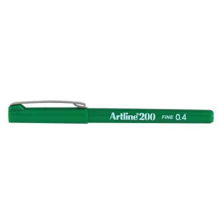 Fiberpenna Artline 200 grön