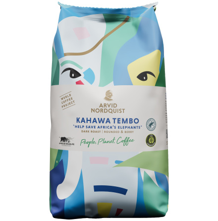 Kaffe Kahawa Tembo mörk 750g