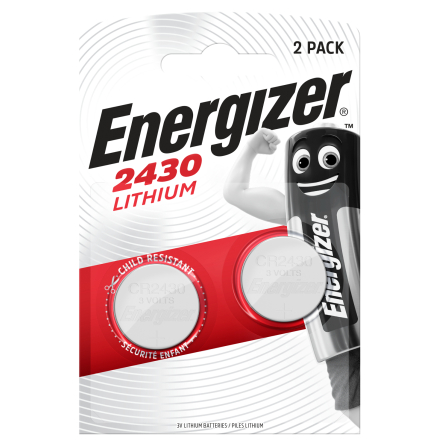 Batteri Lithium CR2430 2p