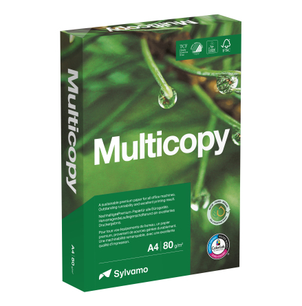 Papper Multicopy A4H 80g 500/p
