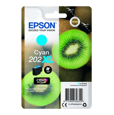 Blck Epson T202 Cyan