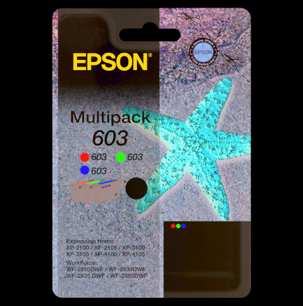 Blck Epson T03U/603 Multipack