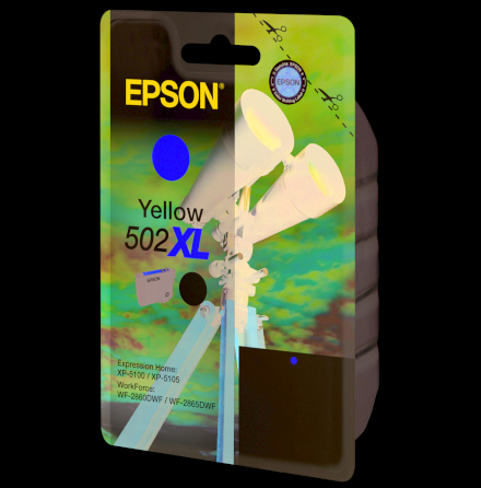 Blck Epson T502 Gul