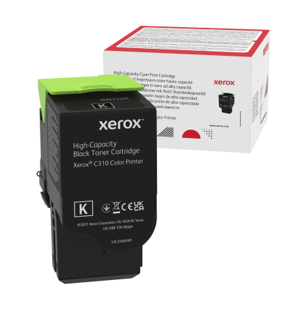 Toner Xerox C310/C315 Svart