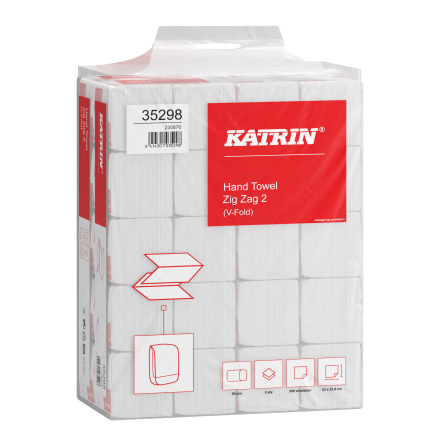 Handduk Katrin Zig Zag 4000/