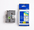 Mrkband TZe121 9mm sva/klar