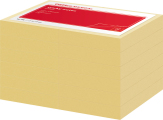 Notis Office Depot 76x127 gul