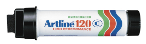 Mrkpenna Artline 120 svart