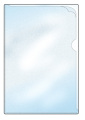 Mapp A4 PVC klar 100/fp