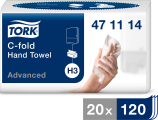 Handduk Tork C Adv H3 2400/fp