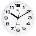 Vggklocka Bluetooth 23 cm vit