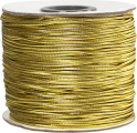 Elastiskt snre 1mm 100m guld
