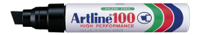 Mrkpenna Artline 100 svart
