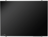 Glastavla 100x150cm svart