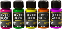 Textilfrg neon mix 5x50ml