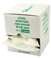Rundtork 30mm steril 15x5