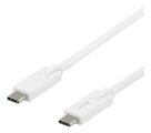 USB-C - USB-C kabel 2M,vit