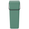 Avfallshink Sort&Go F.Green40L