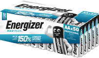 Batteri Max Plus Alk AA 50p
