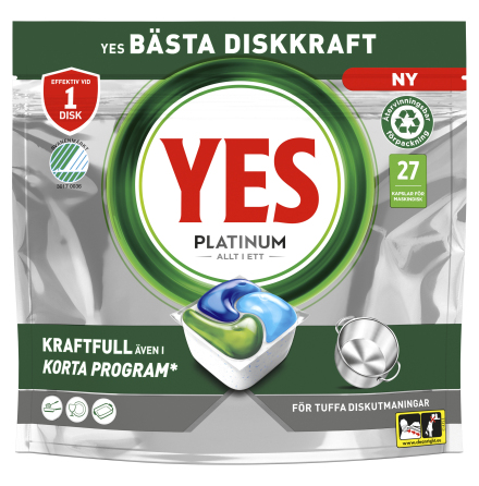 Maskindisk YES Platinum 27