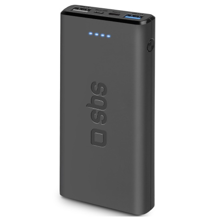 Power Bank 10,000mAh. Svart