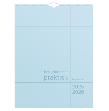 Familjekalender Praktisk 25/26