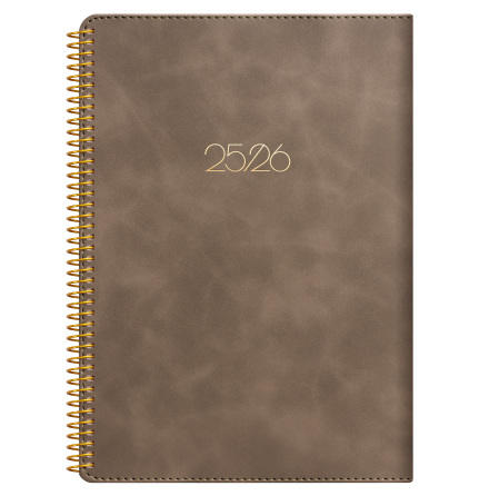 Kalender Twist mocca A5 25/26