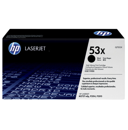 Toner HP 53X Q7553X 7k Svart