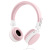 Hrlurar Streetz on-ear Rosa
