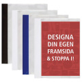 Offertmapp A4 med ficka bl