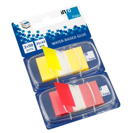 Mrkflik 45x25mm gu/rd 2x50/f