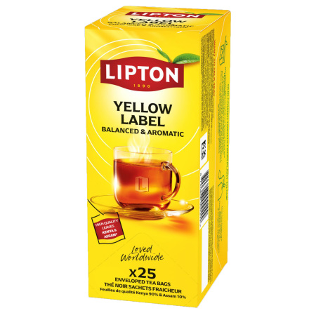 Te Lipton Yellow Label 25/fp
